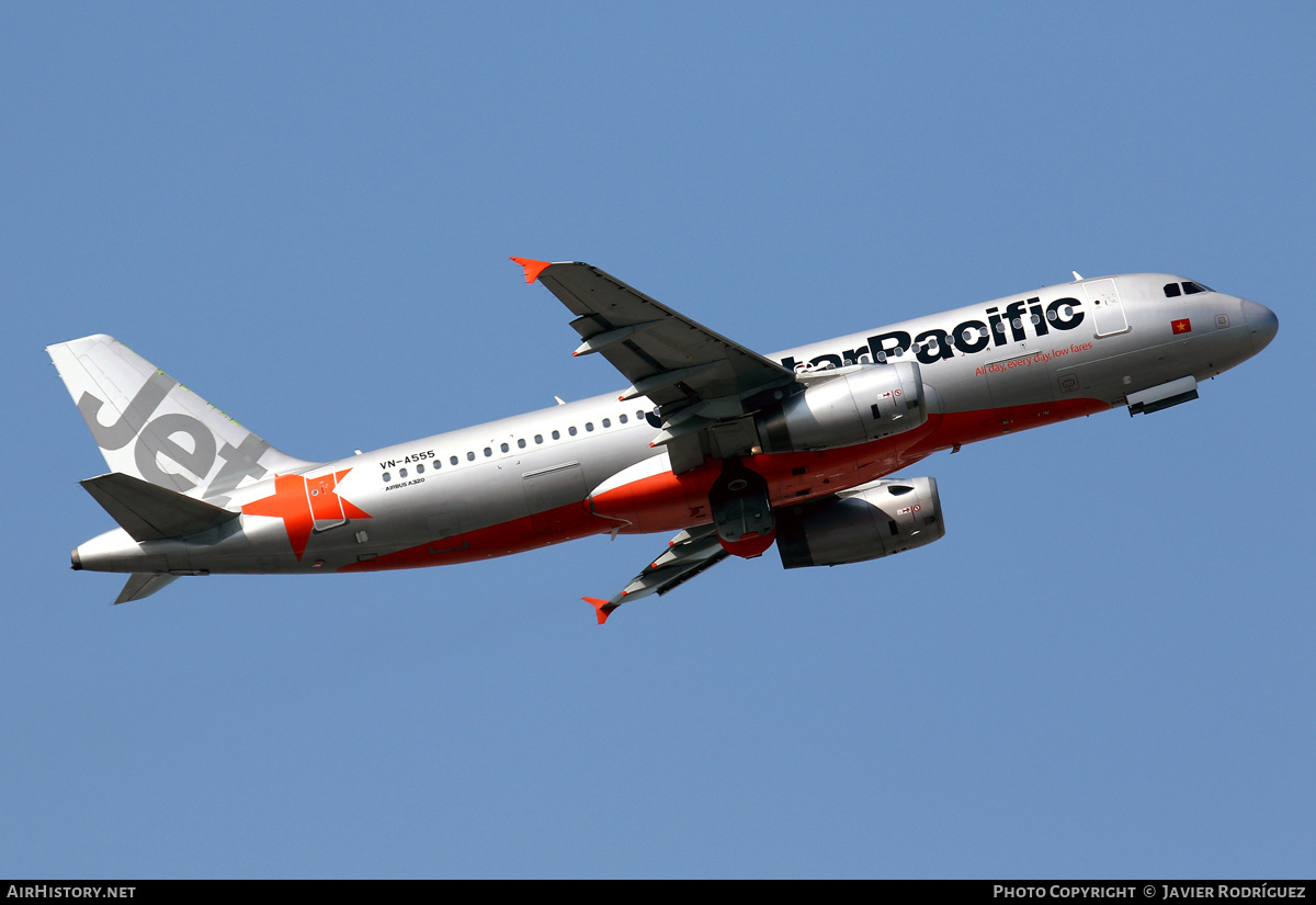 Aircraft Photo of VN-A555 | Airbus A320-232 | Jetstar Pacific Airways | AirHistory.net #540813