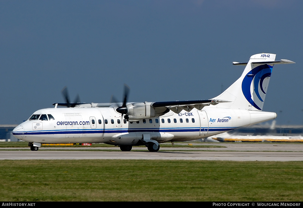Aircraft Photo of EI-CBK | ATR ATR-42-300 | Aer Arann | AirHistory.net #540827