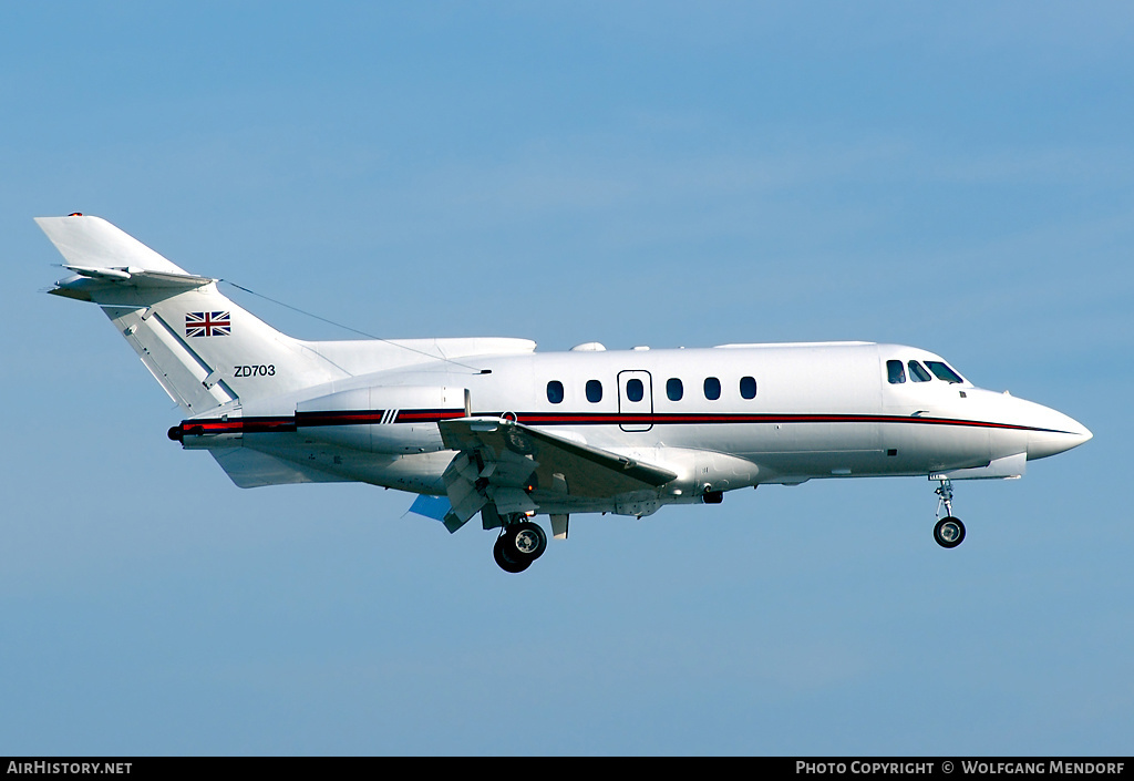 Aircraft Photo of ZD703 | British Aerospace HS-125 CC3 (HS-125-700B) | UK - Air Force | AirHistory.net #540835