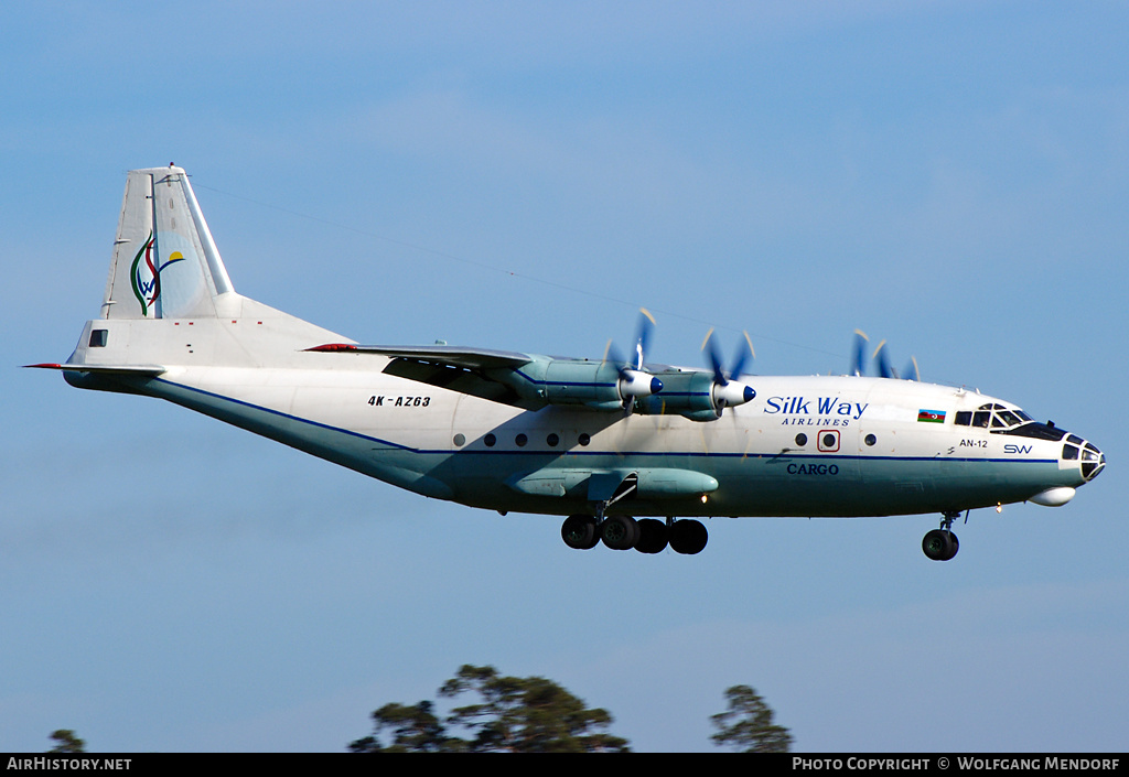 Aircraft Photo of 4K-AZ63 | Antonov An-12BP | Silk Way Airlines | AirHistory.net #540838