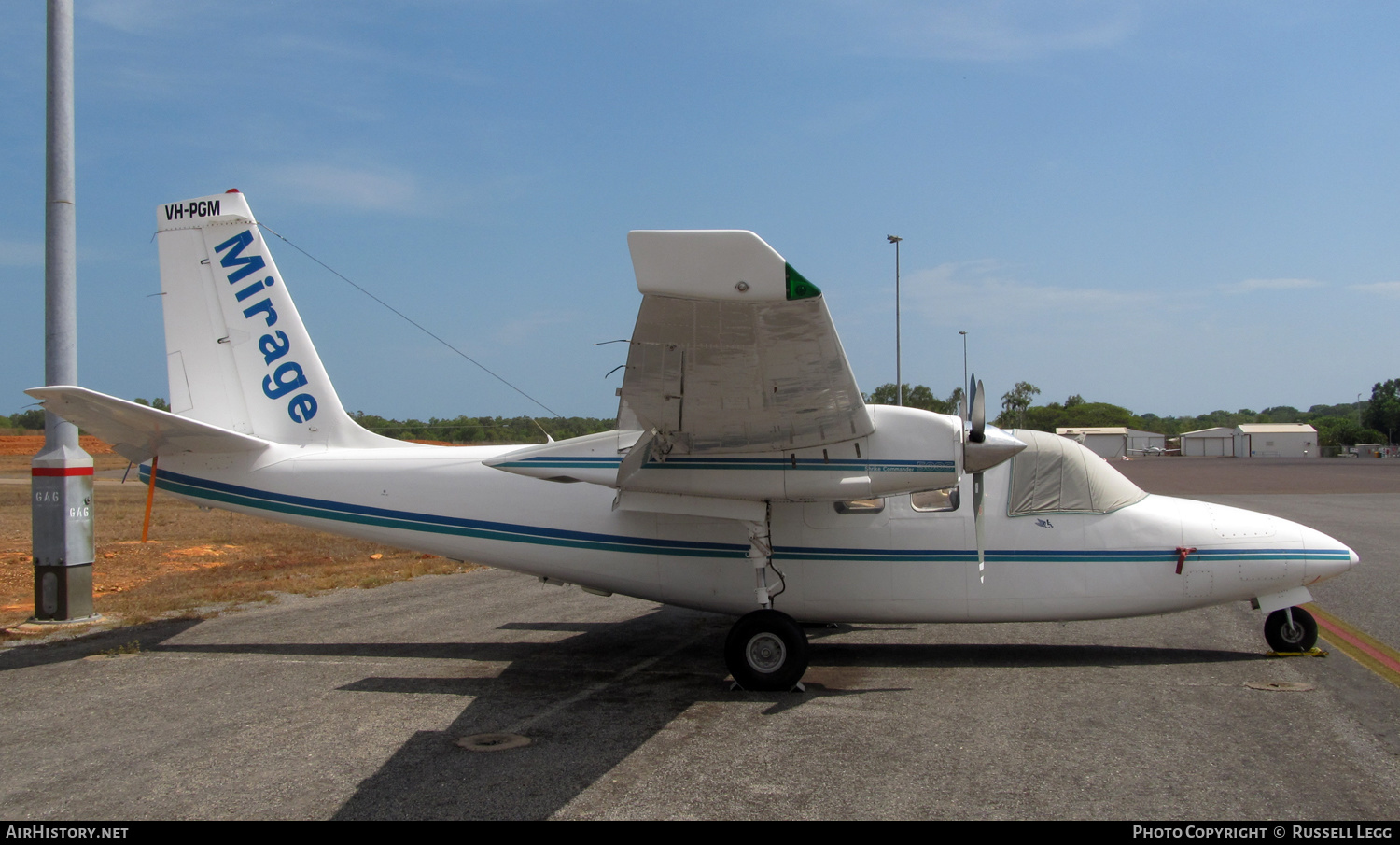 Aircraft Photo of VH-PGM | Rockwell 500S Shrike Commander | Mirage Air | AirHistory.net #540856