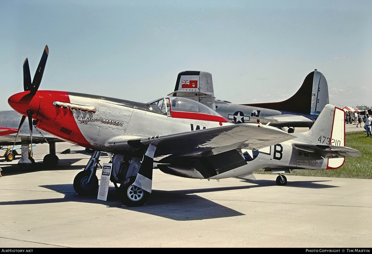 Aircraft Photo of CF-IKE / 473210 | North American P-51D Mustang | USA - Air Force | AirHistory.net #540872