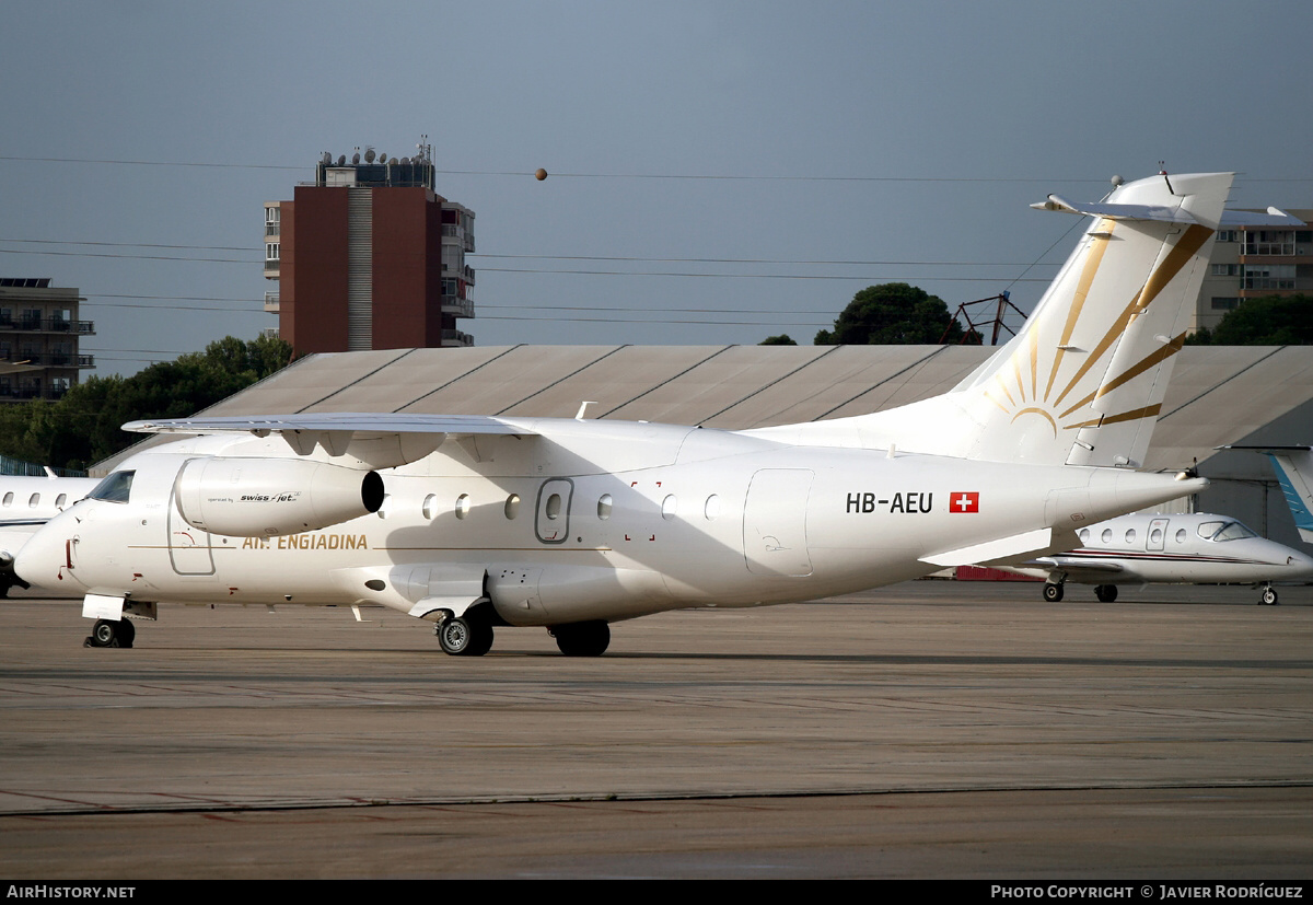 Aircraft Photo of HB-AEU | Fairchild Dornier 328-310 328JET | Air Engiadina | AirHistory.net #540874