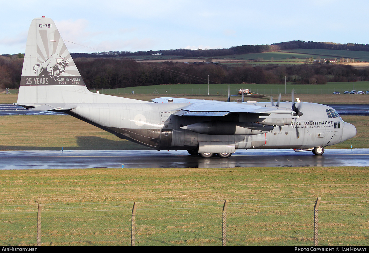 Aircraft Photo of G-781 | Lockheed C-130H Hercules | Netherlands - Air Force | AirHistory.net #540884