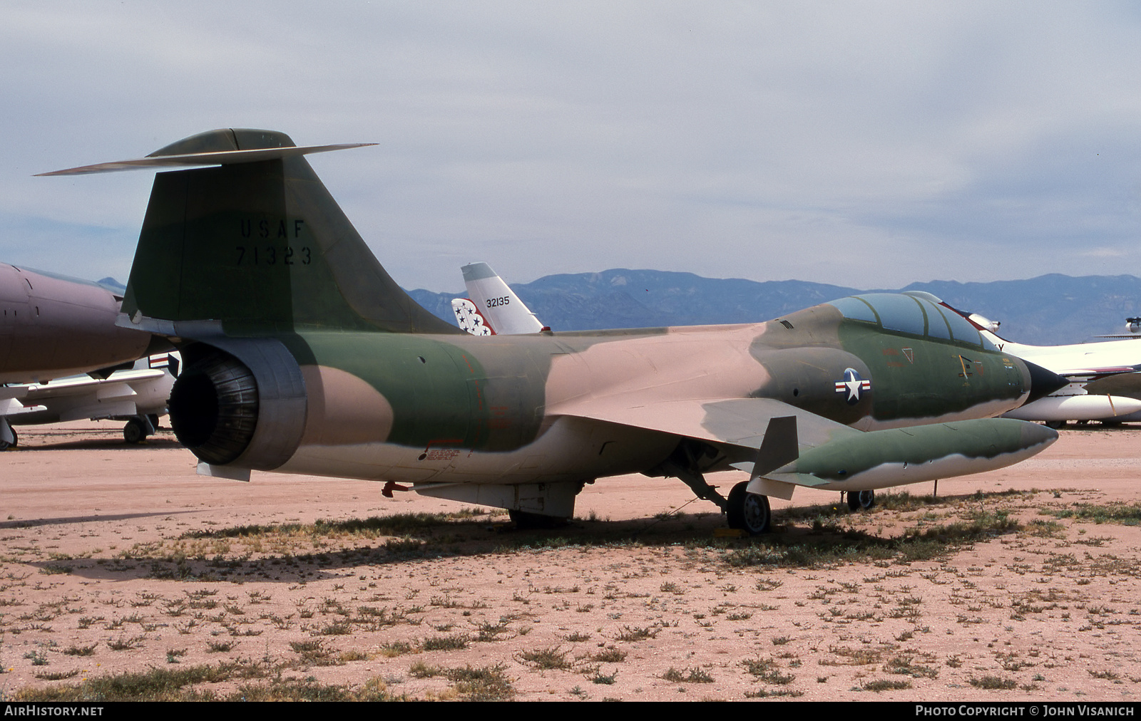 Aircraft Photo of 57-1323 / 71323 | Lockheed F-104D Starfighter | USA - Air Force | AirHistory.net #540892