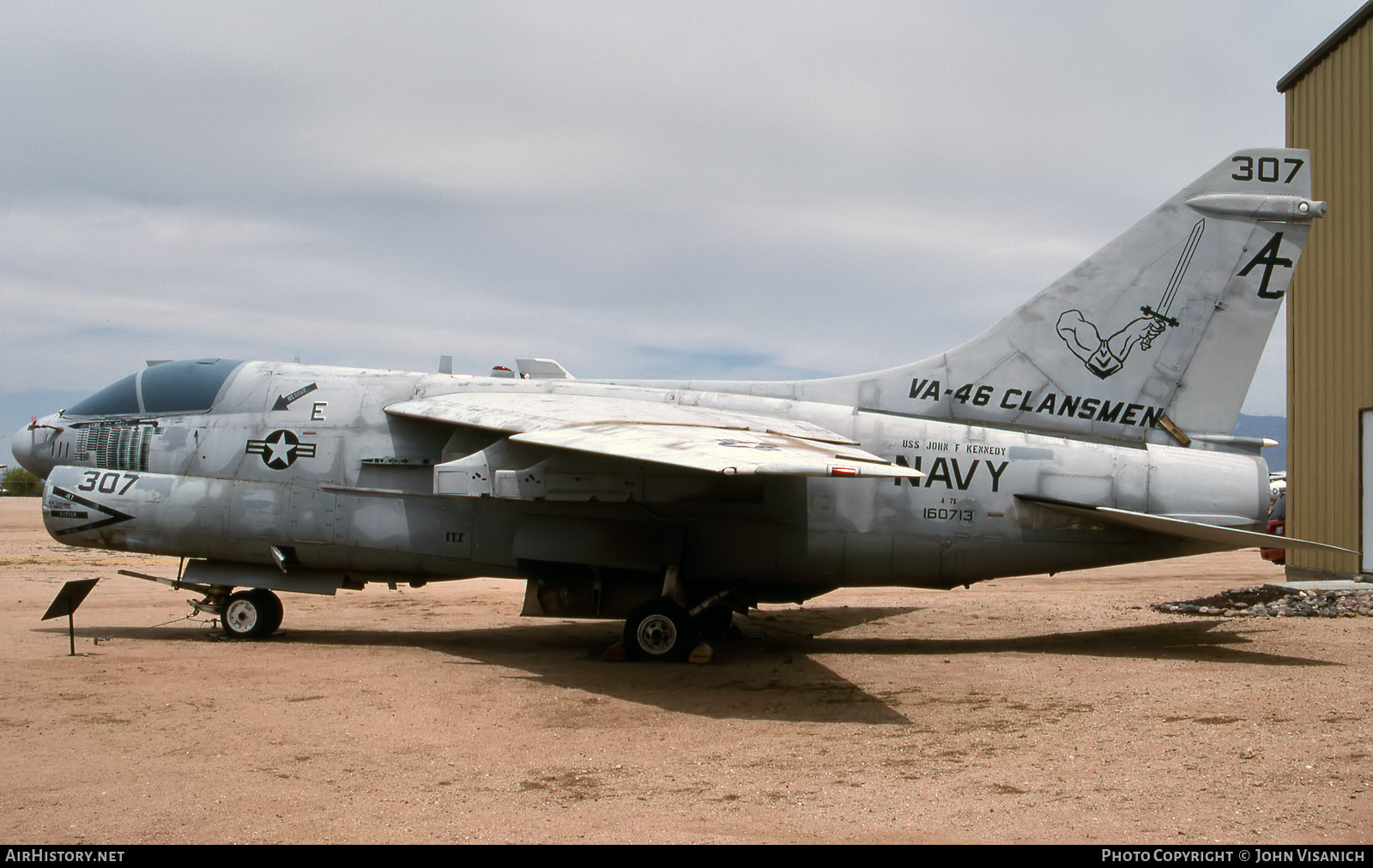 Aircraft Photo of 160713 | Vought A-7E Corsair II | USA - Navy | AirHistory.net #540896