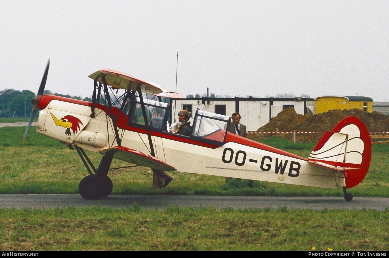 Aircraft Photo of OO-GWB | Stampe-Vertongen SV-4B | AirHistory.net #540903