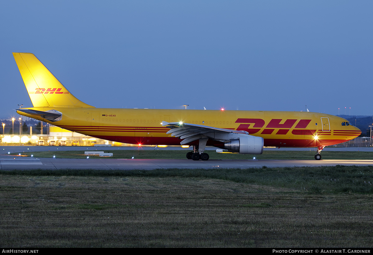 Aircraft Photo of D-AEAQ | Airbus A300B4-622R(F) | DHL International | AirHistory.net #540922