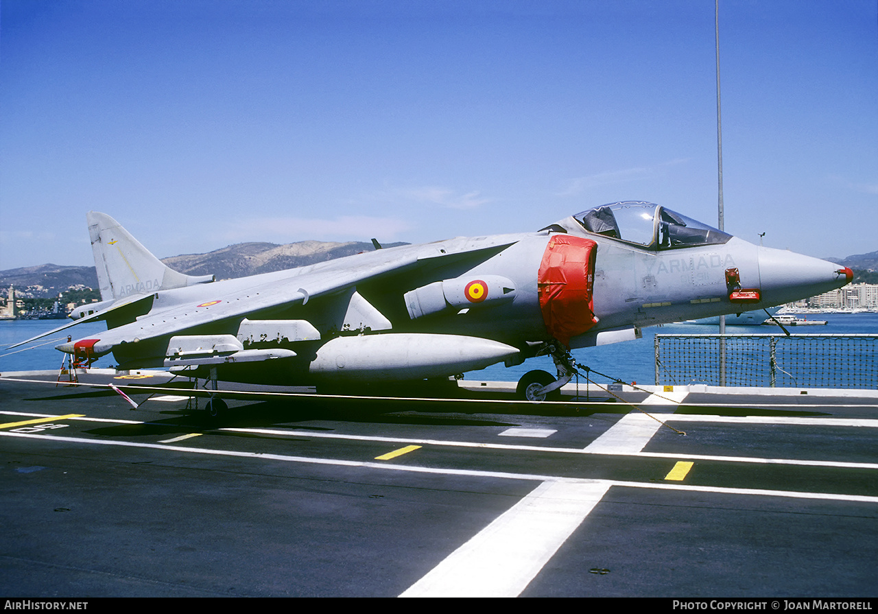 Aircraft Photo of VA.1A-22 | McDonnell Douglas EAV-8B Matador II | Spain - Navy | AirHistory.net #540928