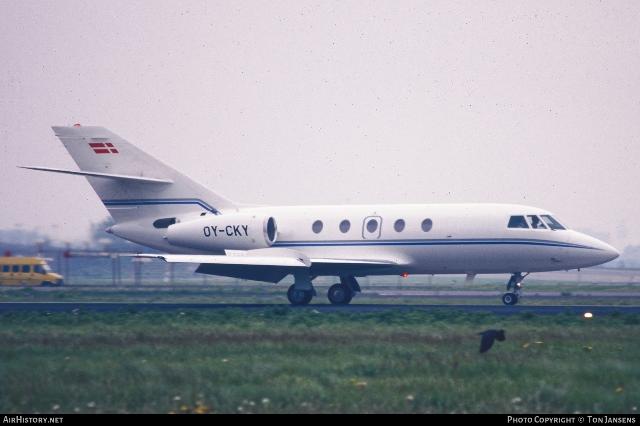 Aircraft Photo of OY-CKY | Dassault Falcon 20E-5 | AirHistory.net #540955
