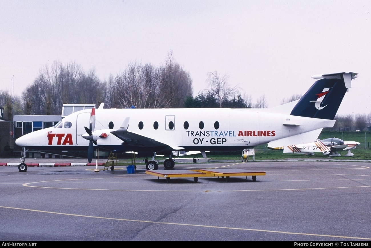 Aircraft Photo of OY-GEP | Beech 1900D | TransTravel Airlines - TTA | AirHistory.net #540963