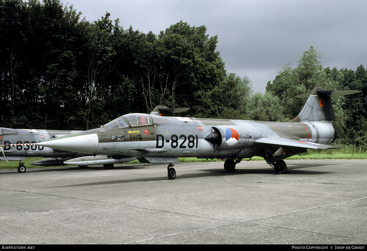 Aircraft Photo of D-8281 | Lockheed F-104G Starfighter | Netherlands - Air Force | AirHistory.net #540971