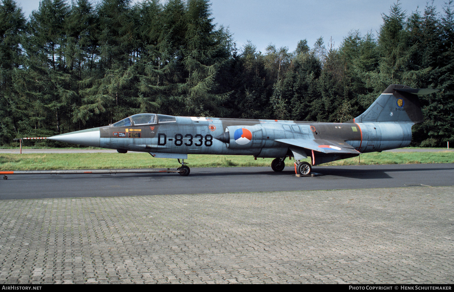 Aircraft Photo of D-8338 | Lockheed F-104G Starfighter | Netherlands - Air Force | AirHistory.net #540976