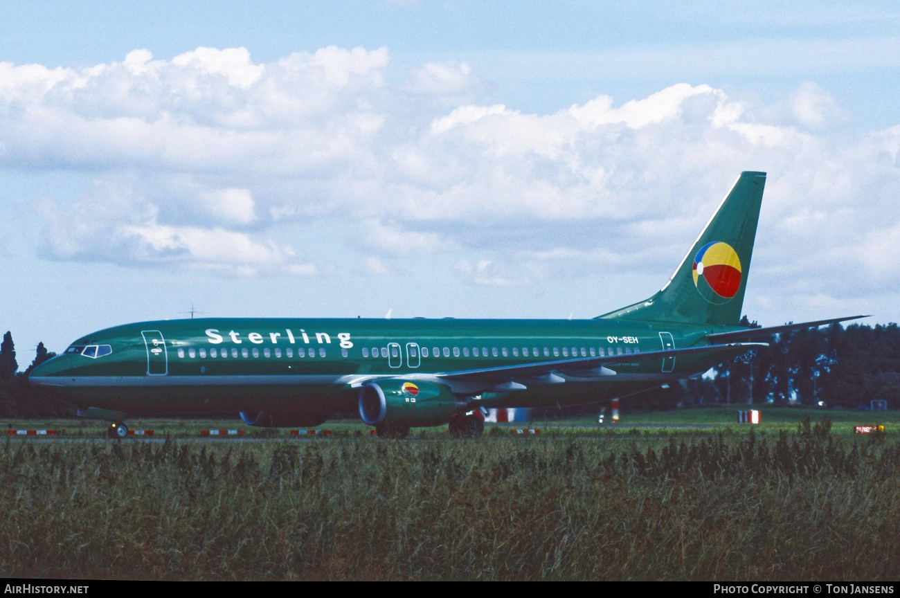 Aircraft Photo of OY-SEH | Boeing 737-85H | Sterling European Airlines | AirHistory.net #541006