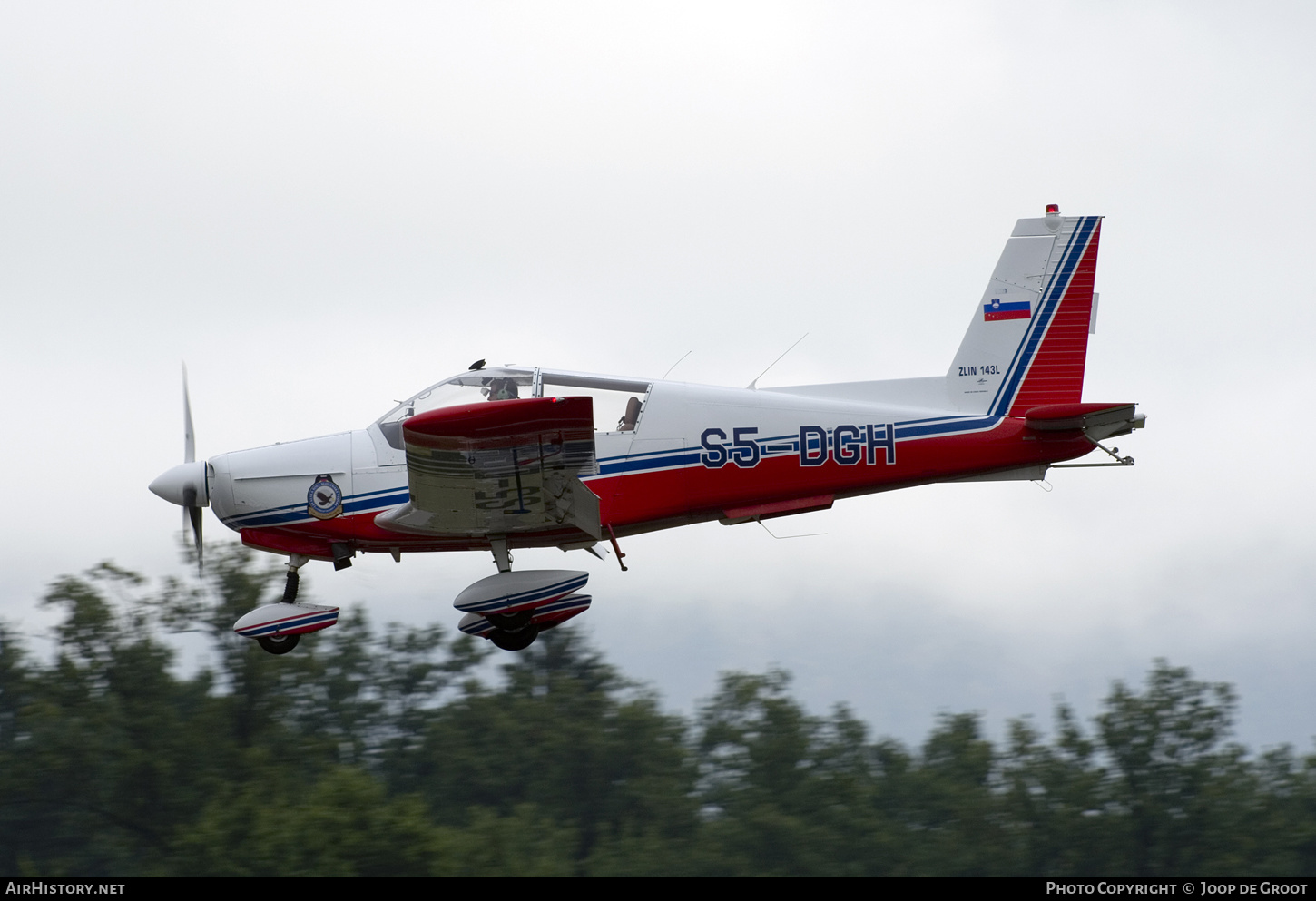Aircraft Photo of S5-DGH | Zlin Z-143L | Slovenia - Air Force | AirHistory.net #541010