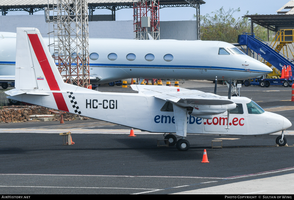 Aircraft Photo of HC-CGI | Britten-Norman BN-2A-21 Defender | Emetebe | AirHistory.net #541015