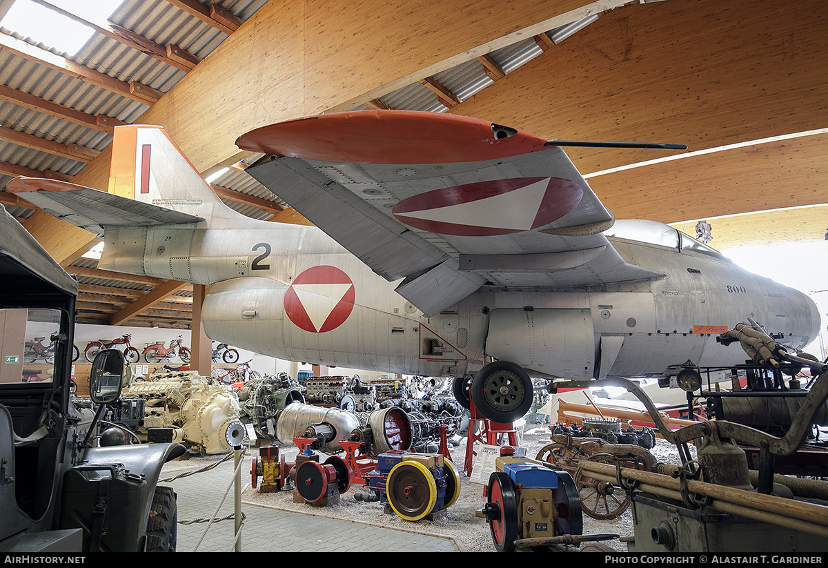 Aircraft Photo of I red | Saab J29F Tunnan | Austria - Air Force | AirHistory.net #541024