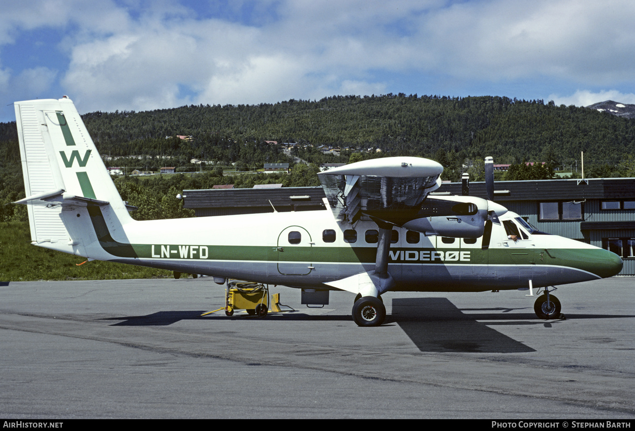 Aircraft Photo of LN-WFD | De Havilland Canada DHC-6-300 Twin Otter | Widerøe | AirHistory.net #541027