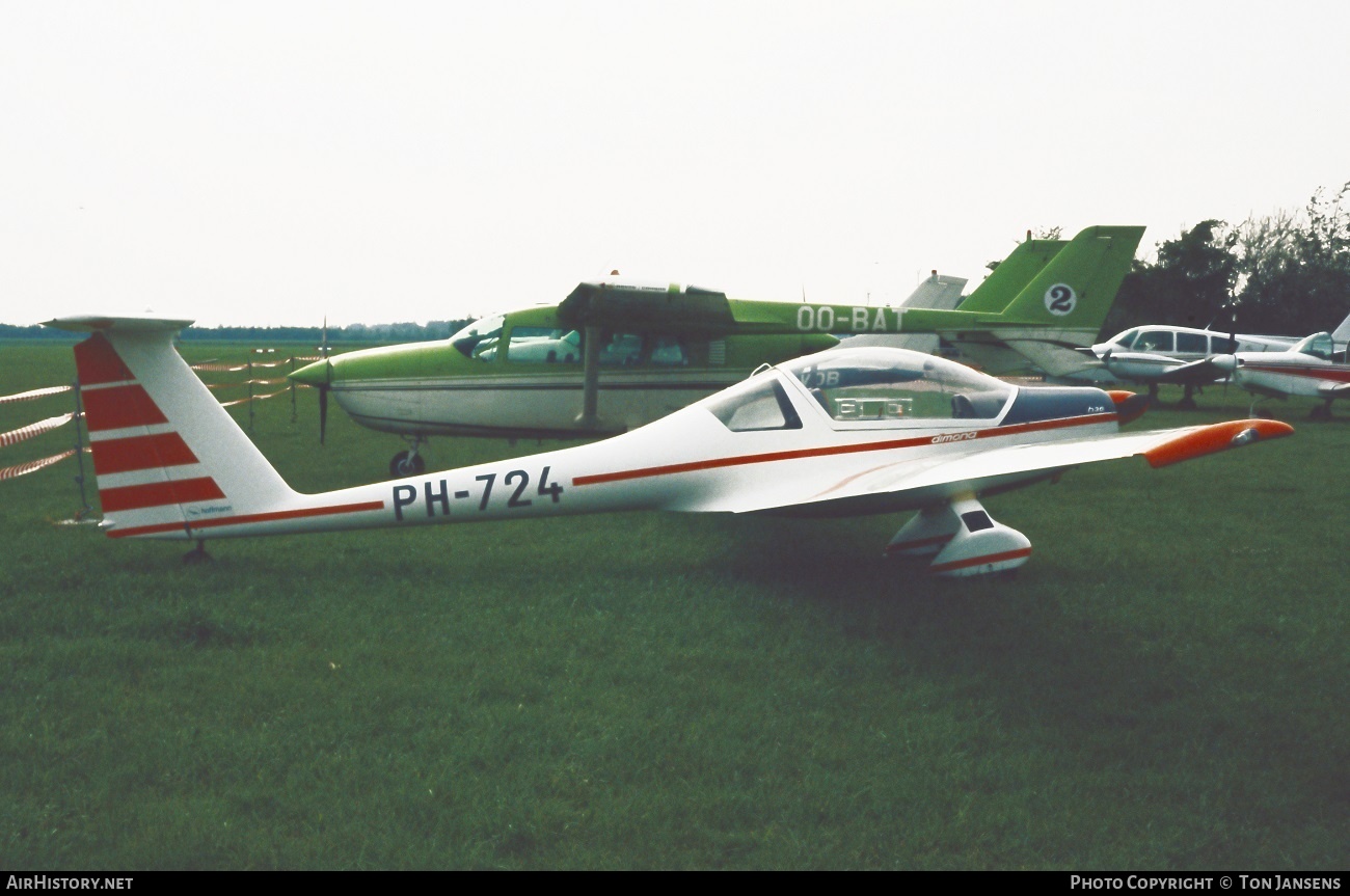 Aircraft Photo of PH-724 | Hoffmann H-36 Dimona | AirHistory.net #541031