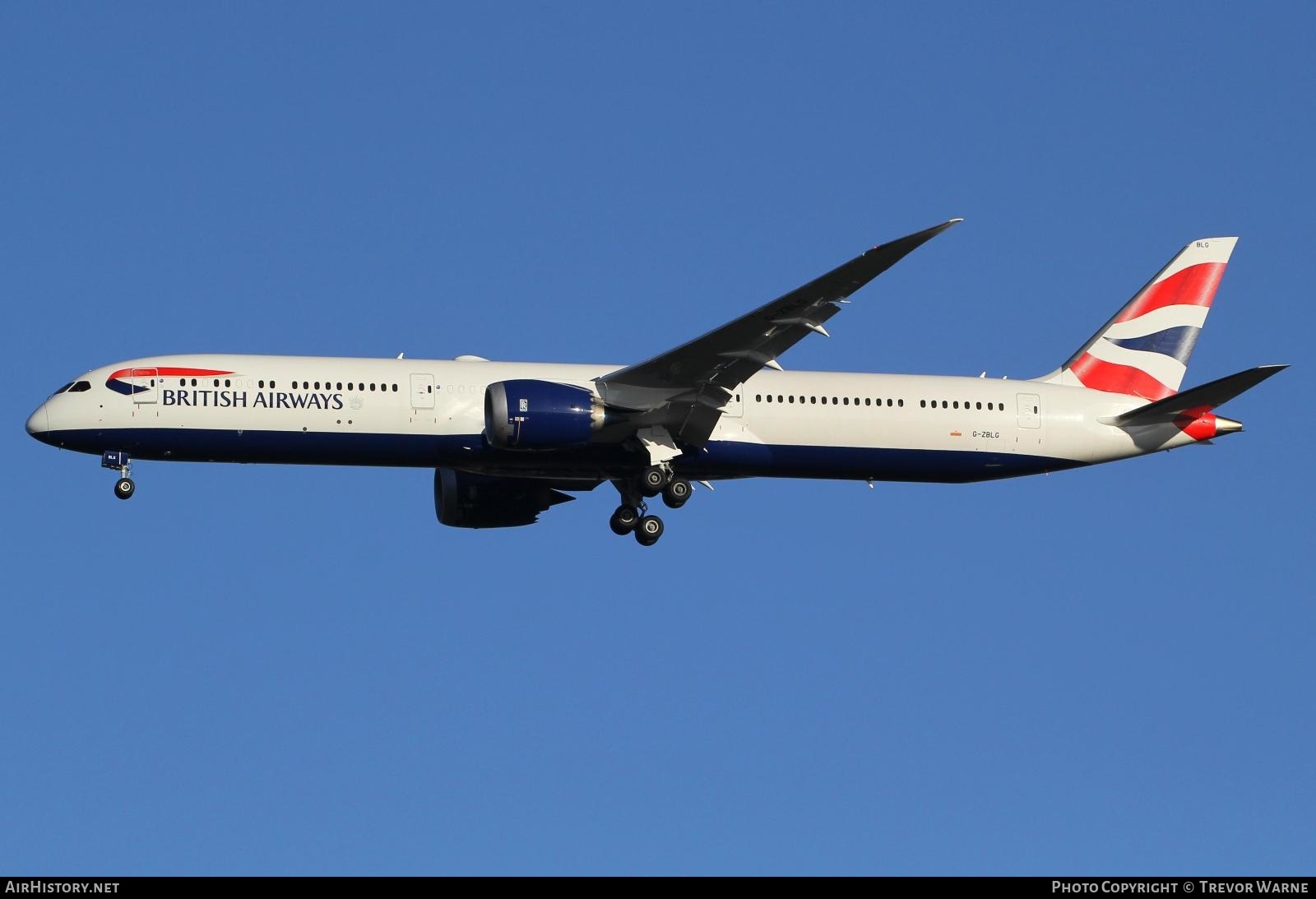 Aircraft Photo of G-ZBLG | Boeing 787-10 Dreamliner | British Airways | AirHistory.net #541042