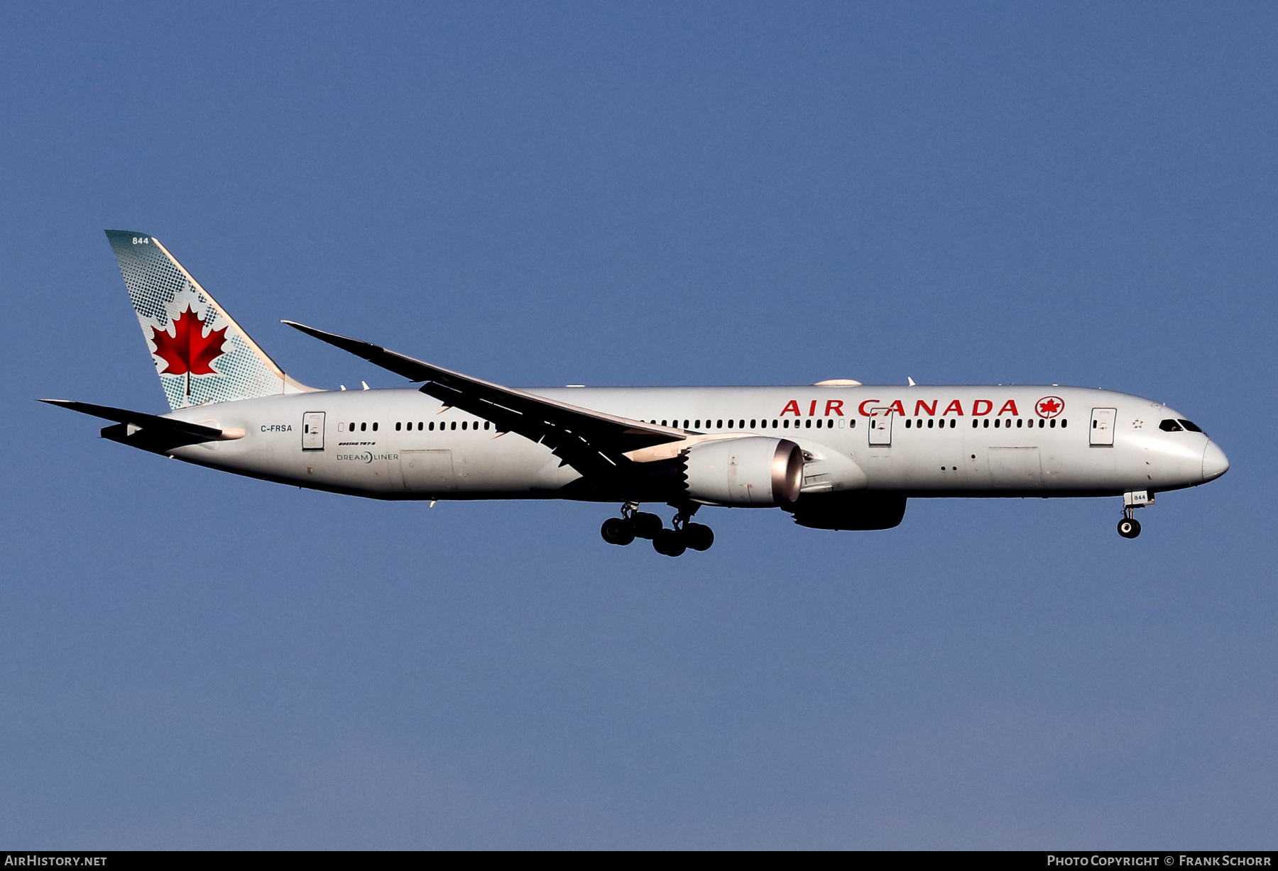 Aircraft Photo of C-FRSA | Boeing 787-9 Dreamliner | Air Canada | AirHistory.net #541047