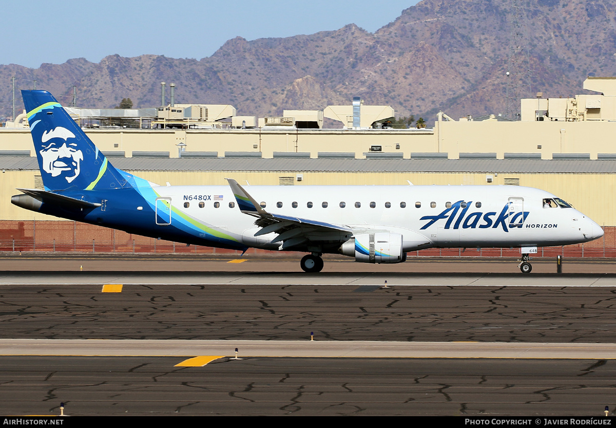 Aircraft Photo of N648QX | Embraer 175LR (ERJ-170-200LR) | Alaska Airlines | AirHistory.net #541052