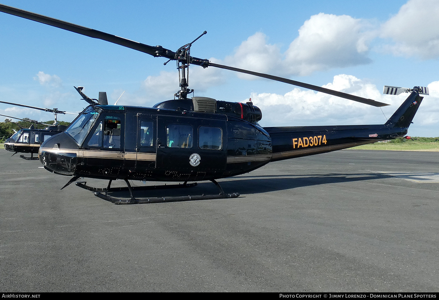 Aircraft Photo of 3074 / FAD3074 | Bell UH-1H-II Iroquois | Dominican Republic - Air Force | AirHistory.net #541054