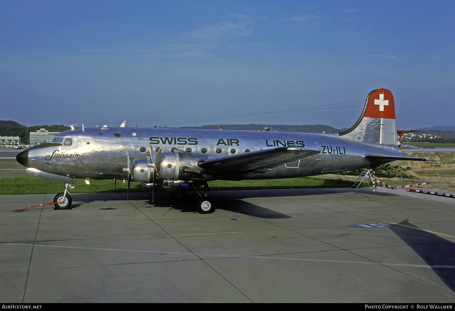 Aircraft Photo of ZU-ILI | Douglas DC-4-1009 | Swissair - Swiss Air Lines | AirHistory.net #541059