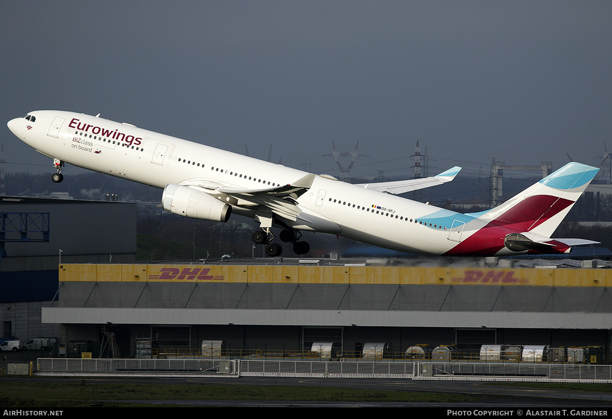 Aircraft Photo of OO-SFJ | Airbus A330-343 | Eurowings | AirHistory.net #541076