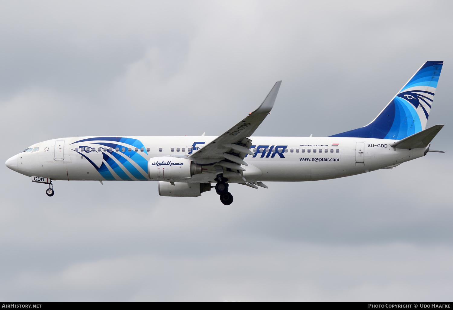 Aircraft Photo of SU-GDD | Boeing 737-866 | EgyptAir | AirHistory.net #541079