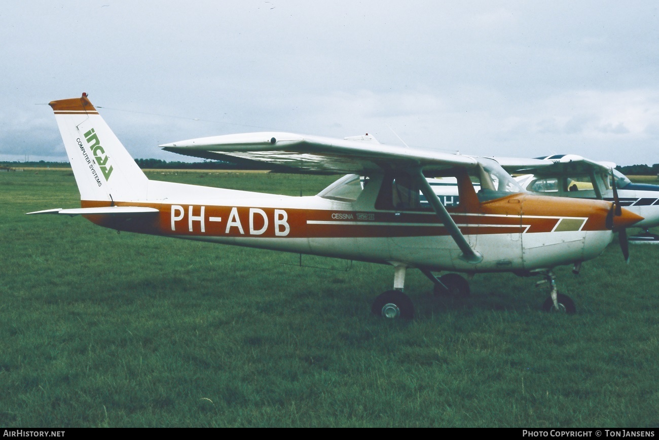 Aircraft Photo of PH-ADB | Cessna 152 | INCAA Computer Systems | AirHistory.net #541081