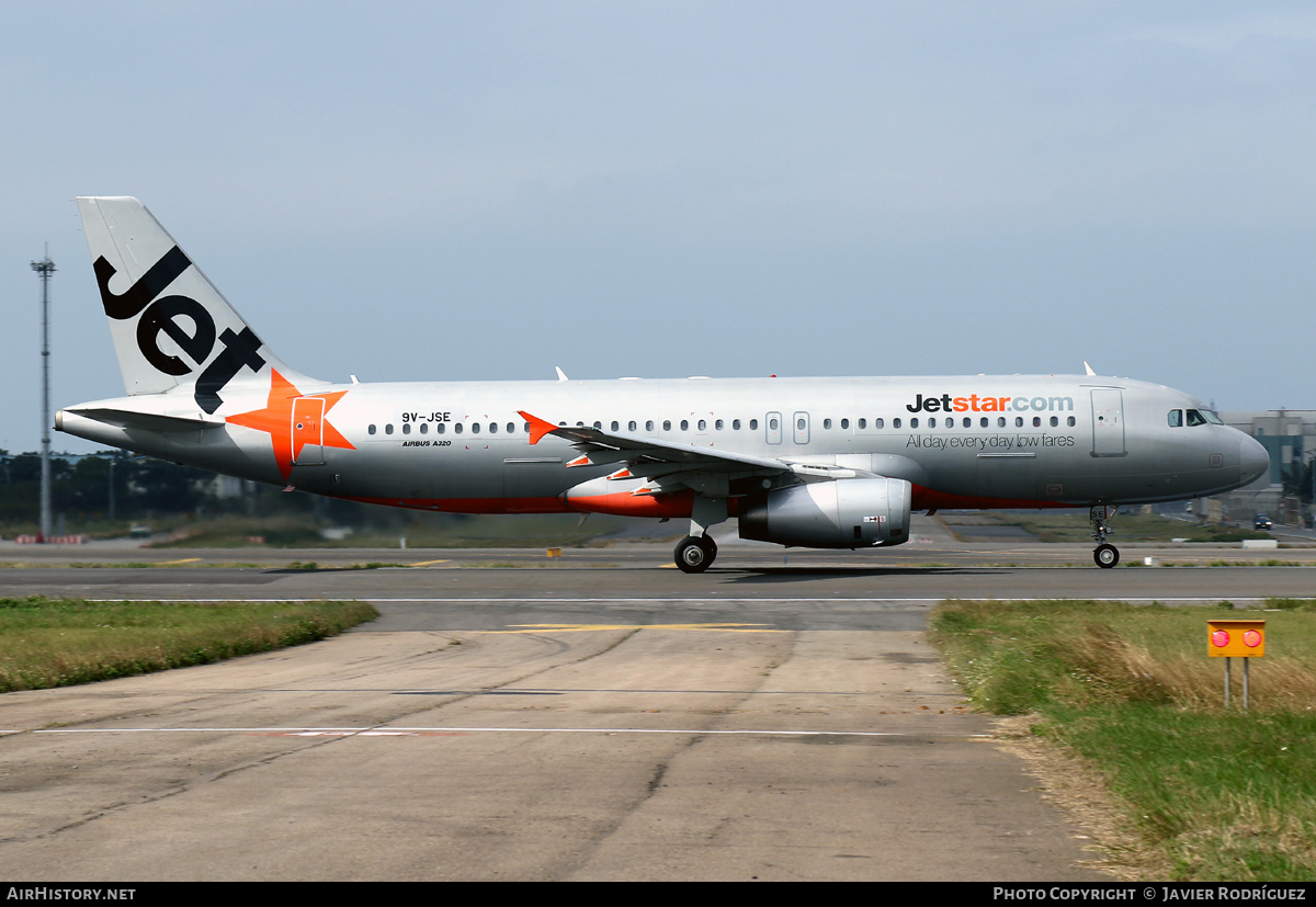 Aircraft Photo of 9V-JSE | Airbus A320-232 | Jetstar Airways | AirHistory.net #541086
