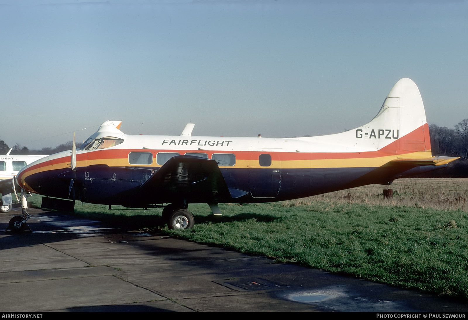 Aircraft Photo of G-APZU | De Havilland D.H. 104 Dove 5 | Fairflight | AirHistory.net #541090