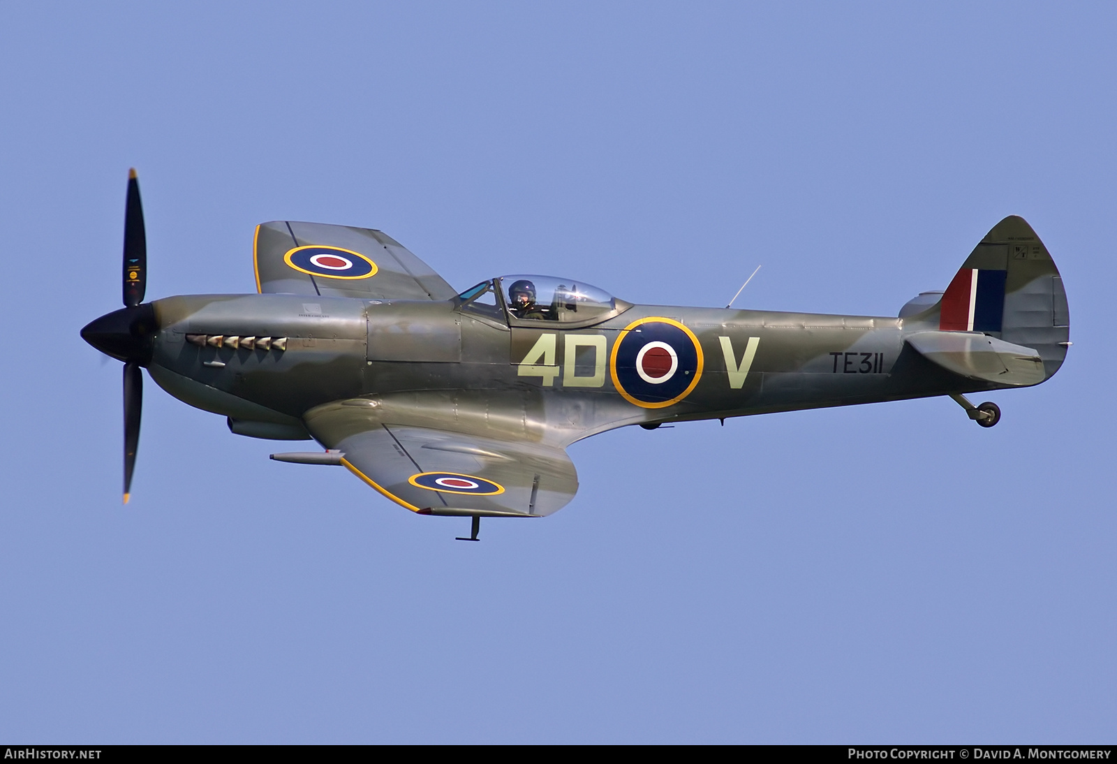Aircraft Photo of TE311 | Supermarine 361 Spitfire LF16E | UK - Air Force | AirHistory.net #541100