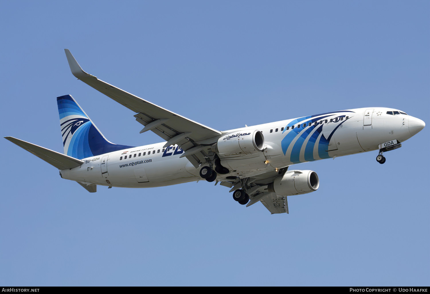 Aircraft Photo of SU-GDA | Boeing 737-866 | EgyptAir | AirHistory.net #541101