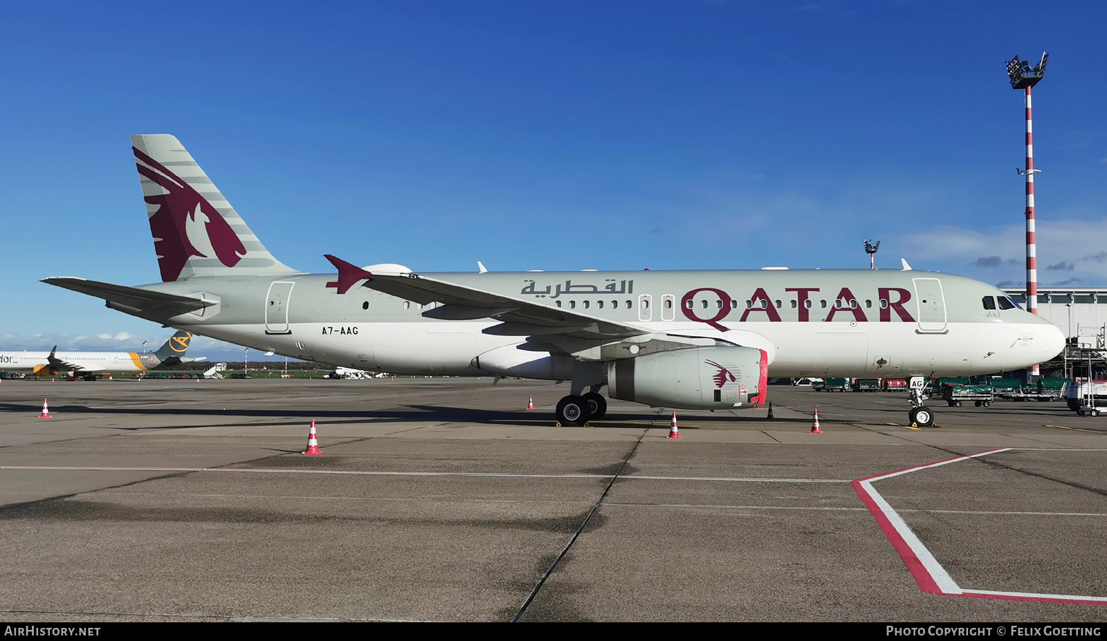 Aircraft Photo of A7-AAG | Airbus A320-232 | Qatar Airways | AirHistory.net #541111