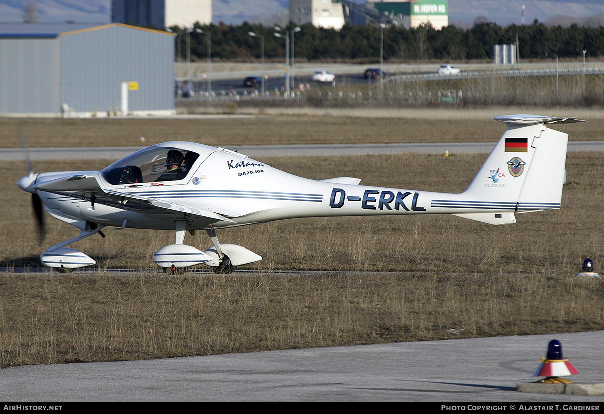 Aircraft Photo of D-ERKL | Diamond DA20-100 Katana | AirHistory.net #541121