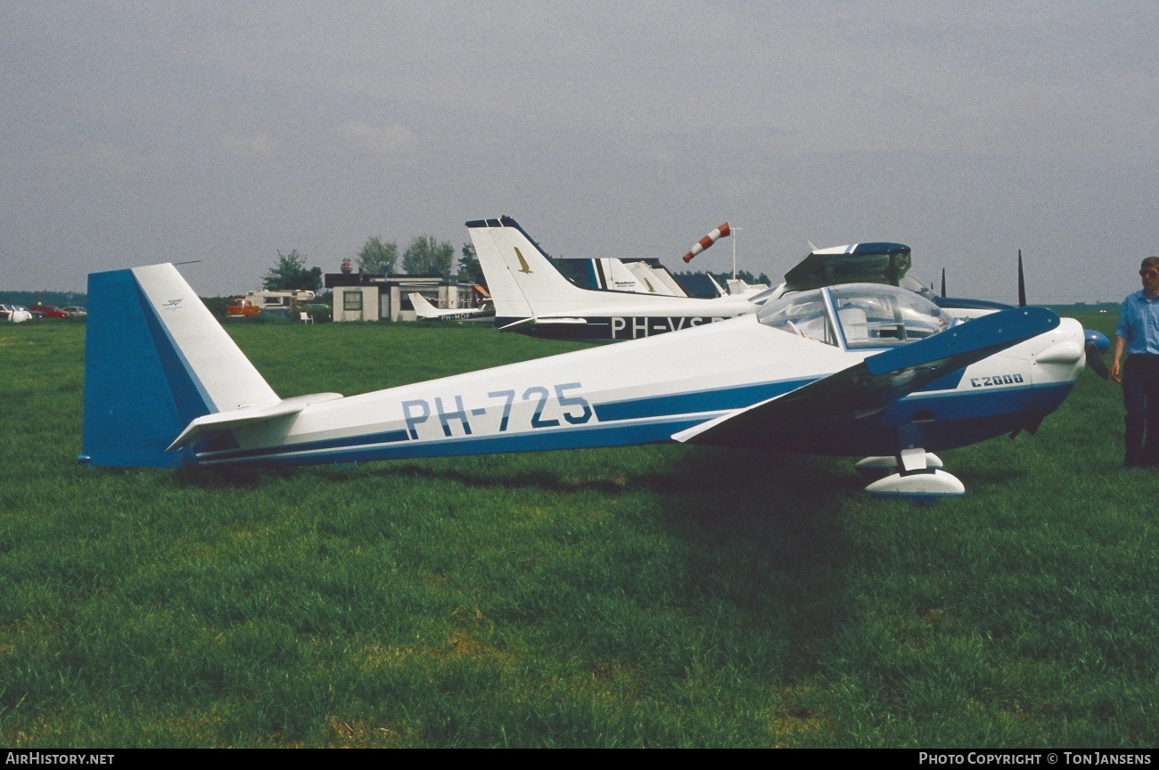 Aircraft Photo of PH-725 | Scheibe SF-25C Falke | AirHistory.net #541127