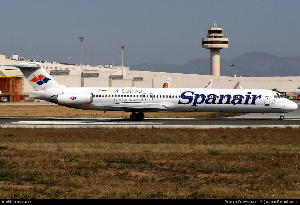 Aircraft Photo of EC-HHF | McDonnell Douglas MD-82 (DC-9-82) | Spanair | AirHistory.net #541131