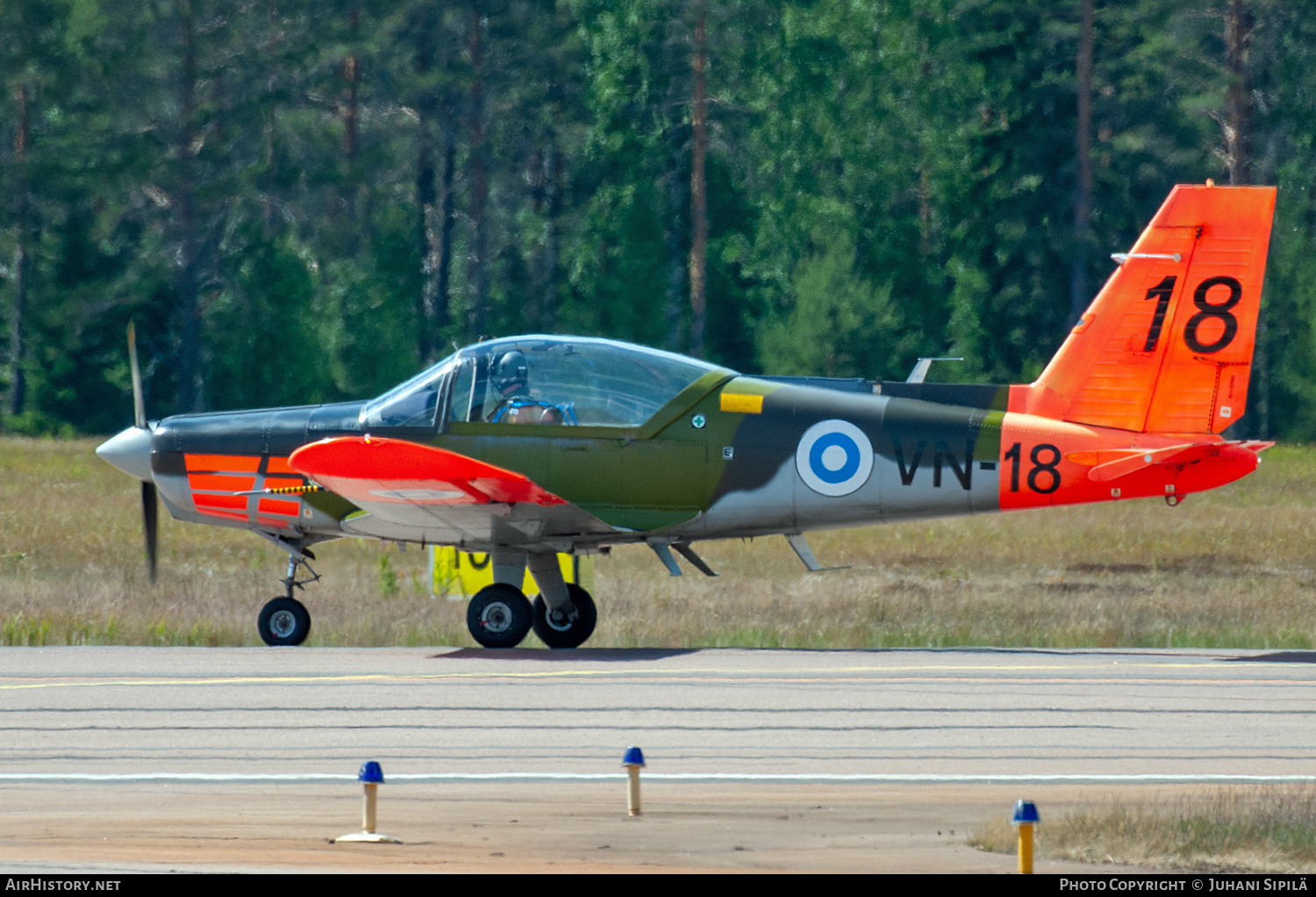 Aircraft Photo of VN-18 | Valmet L-70 Vinka | Finland - Air Force | AirHistory.net #541134