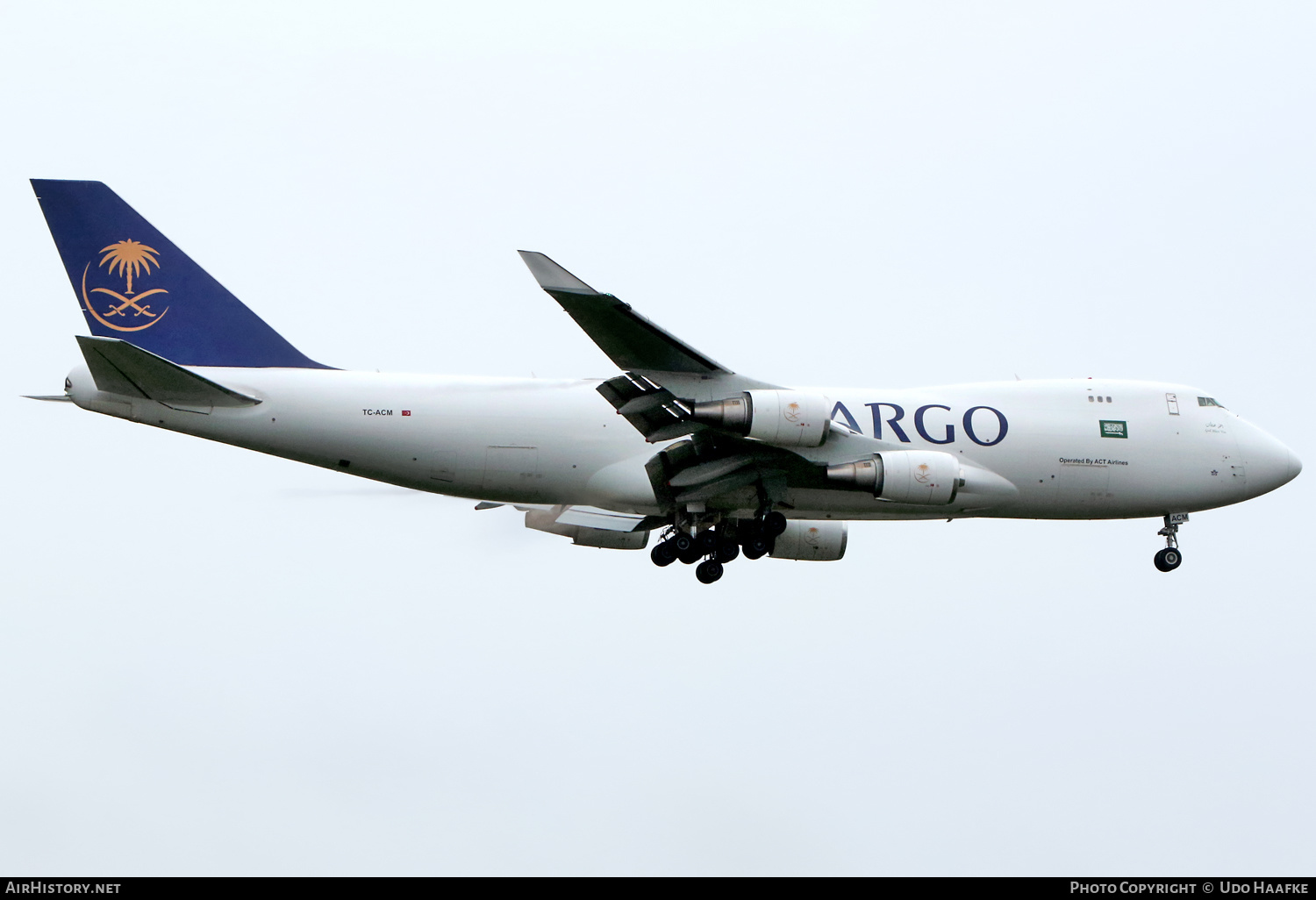 Aircraft Photo of TC-ACM | Boeing 747-428F/ER/SCD | Saudia - Saudi Arabian Airlines Cargo | AirHistory.net #541137