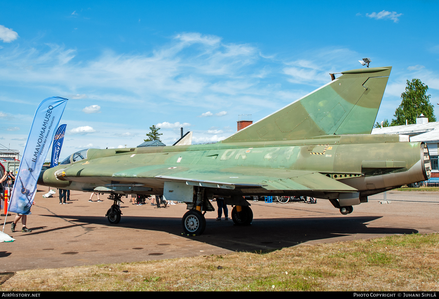 Aircraft Photo of DK-241 | Saab J35FS Draken | Finland - Air Force | AirHistory.net #541140