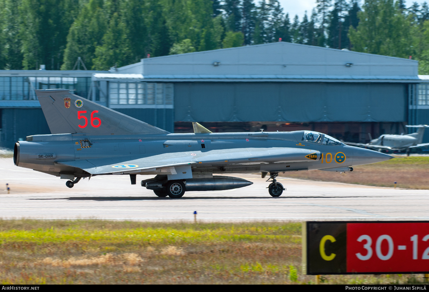 Aircraft Photo of SE-DXR | Saab J35J Draken | Sweden - Air Force | AirHistory.net #541147