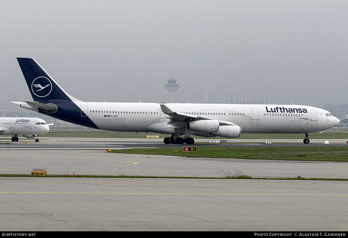 Aircraft Photo of D-AIGX | Airbus A340-313 | Lufthansa | AirHistory.net #541148