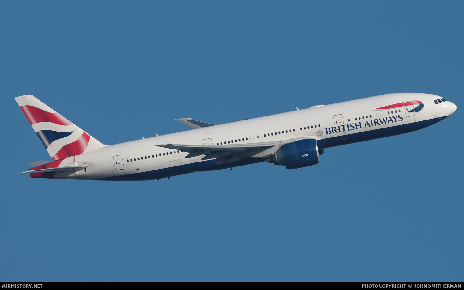 Aircraft Photo of G-VIIH | Boeing 777-236/ER | British Airways | AirHistory.net #541173