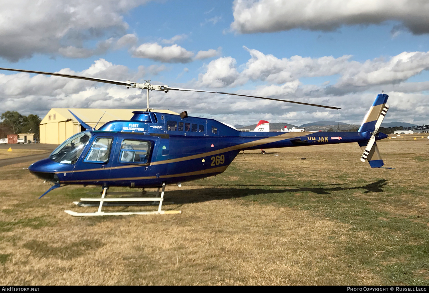 Aircraft Photo of VH-JAK | Bell 206B-3 JetRanger III | Fleet Helicopters | AirHistory.net #541180