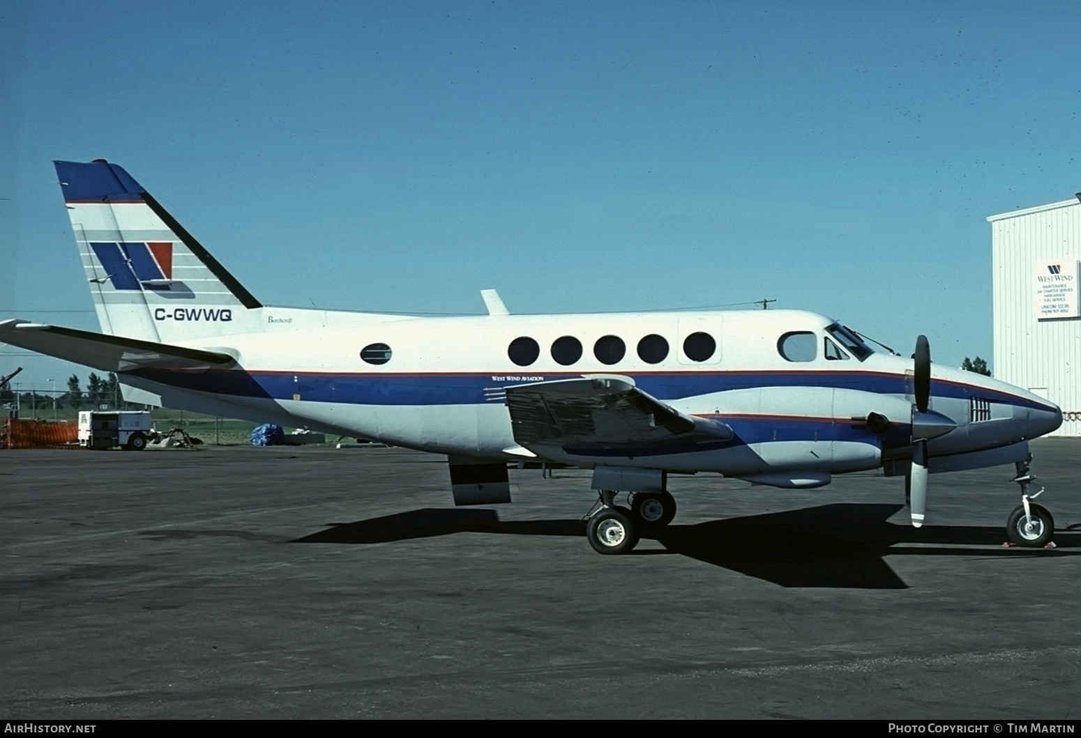 Aircraft Photo of C-GWWQ | Beech 100 King Air | West Wind Aviation | AirHistory.net #541186