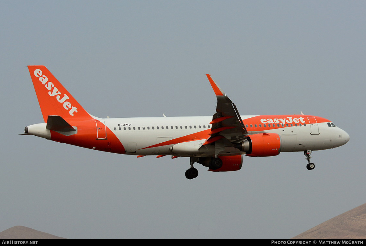 Aircraft Photo of G-UZHT | Airbus A320-251N | EasyJet | AirHistory.net #541192
