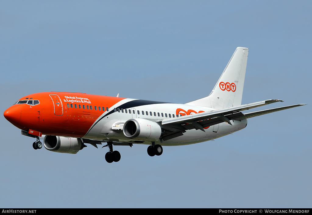 Aircraft Photo of OO-TNF | Boeing 737-3Q8 | TNT Airways | AirHistory.net #541203