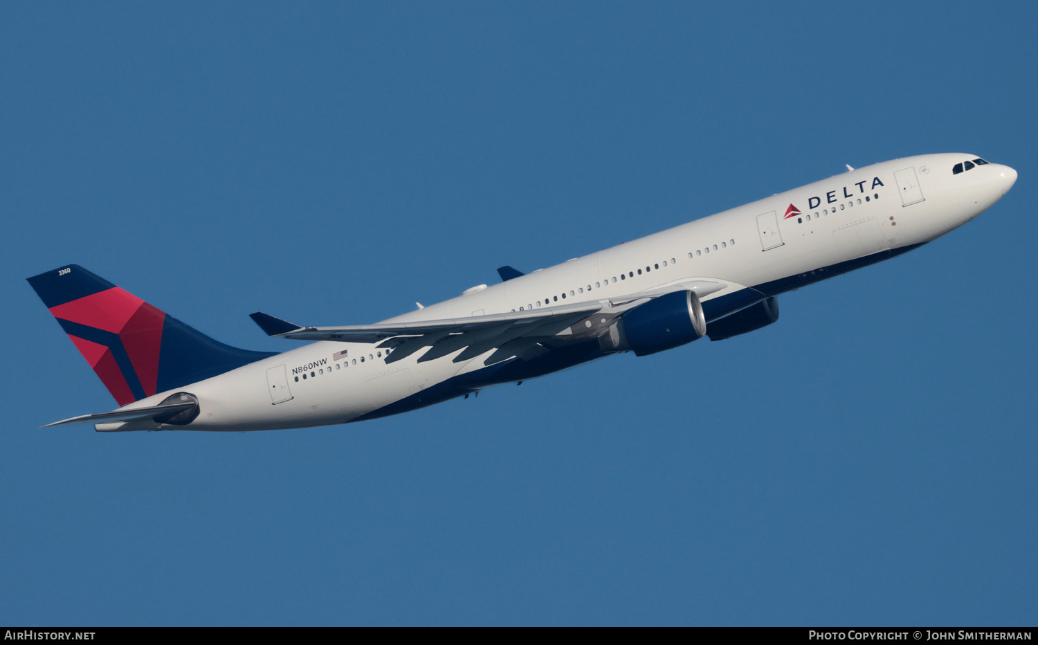 Aircraft Photo of N860NW | Airbus A330-223 | Delta Air Lines | AirHistory.net #541209